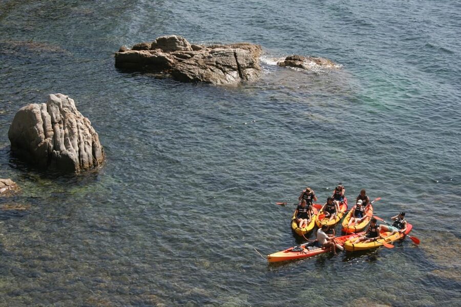 Kayak and Snorkel in Playa de Aro, Costa Brava - The Beach Bar Moment and That Halfway Break