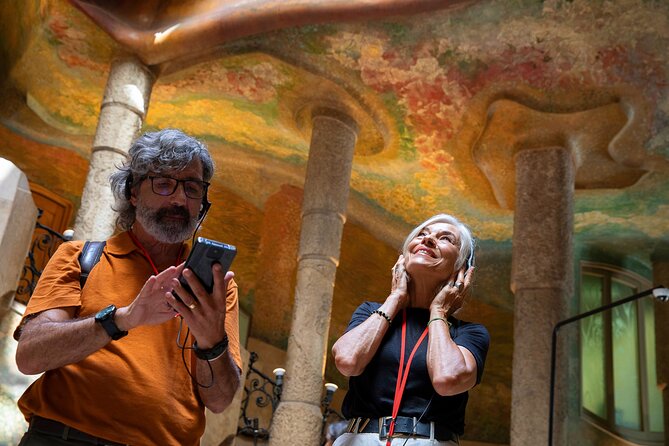 La Pedrera-Casa Mila Admission Ticket with Audioguide - Check-in and getting your headphones working fast