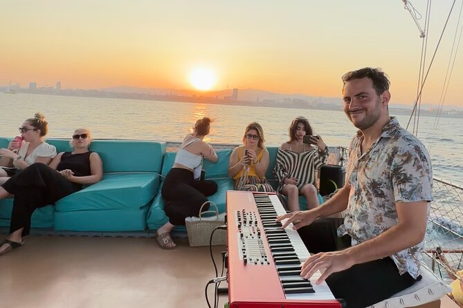Live Music & Sunset Wooden Boat in Barcelona - The 1.5-Hour Coastline Cruise and the Best Part of the Sunset