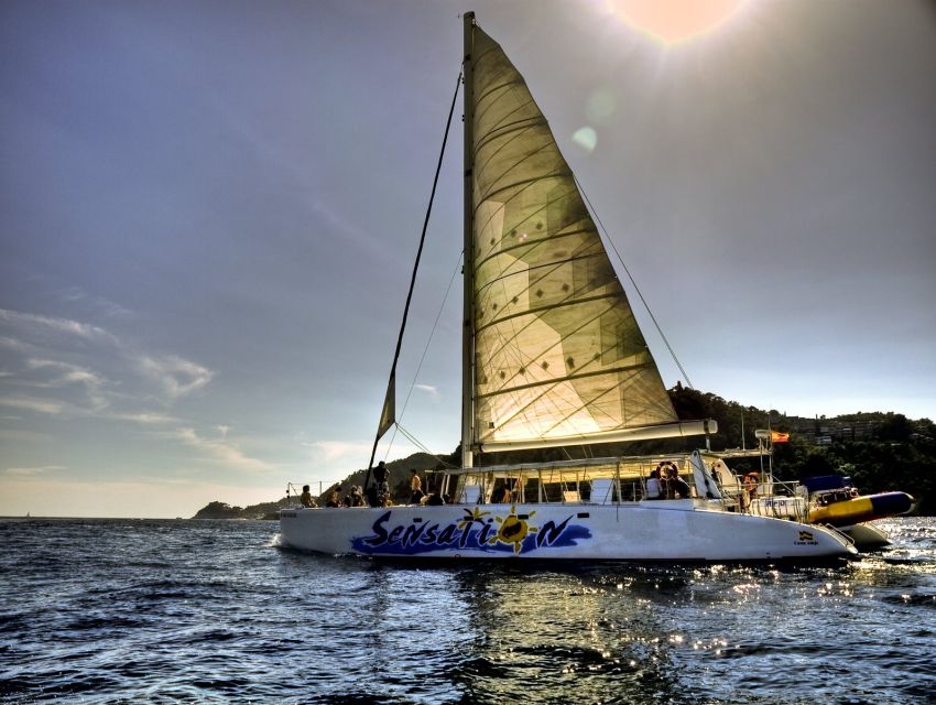 Lloret de Mar: Sunset Catamaran Cruise with DJ and Drinks - The Party-Forward Setup: DJ Energy and a Small 6-Person Boat