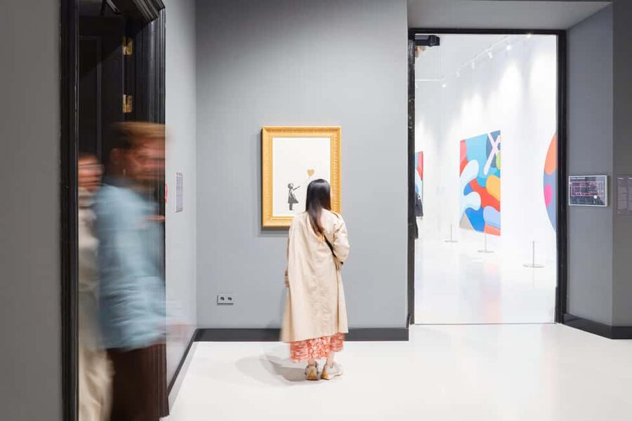 Moco Museum Barcelona Banksy & More - Arriving at Palau Cervelló: The Building, the Flow, and First Impressions