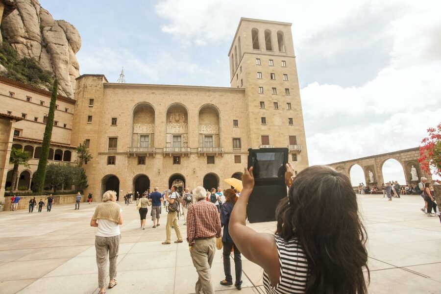 Montserrat Museum and Monastery Entry Ticket - The newly renovated audiovisual room: learning without reading a textbook