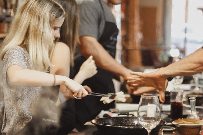 Paella Cooking Class with Professional Chef: Four Course Dinner - The Kitchen Part: How the Paella Workshop Works in Real Time