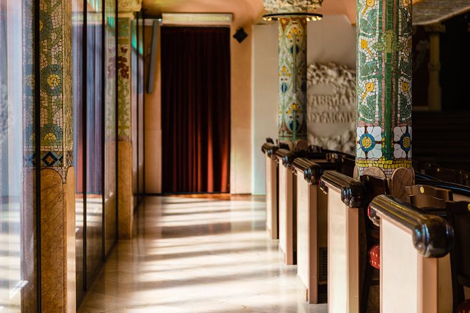 Palau de la Musica Catalana Admission Ticket with Audioguide - Entering the Palau: The Hallway Moment That Sets the Tone
