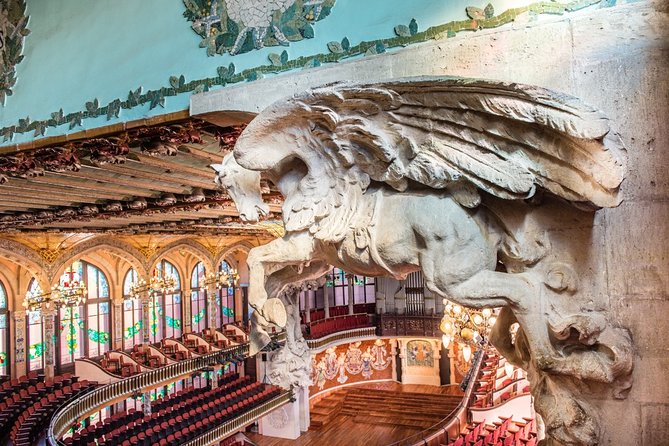 Palau de la Musica Catalana Admission Ticket with Audioguide - Up Toward the Stage: Music History in the Right Place