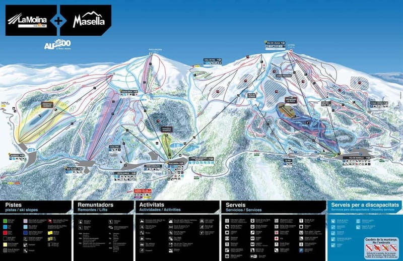 Private Andorra or Pyrinees Ski / Snowboard Tour Day trip - Andorra vs La Molina and Masella, your ski base choice